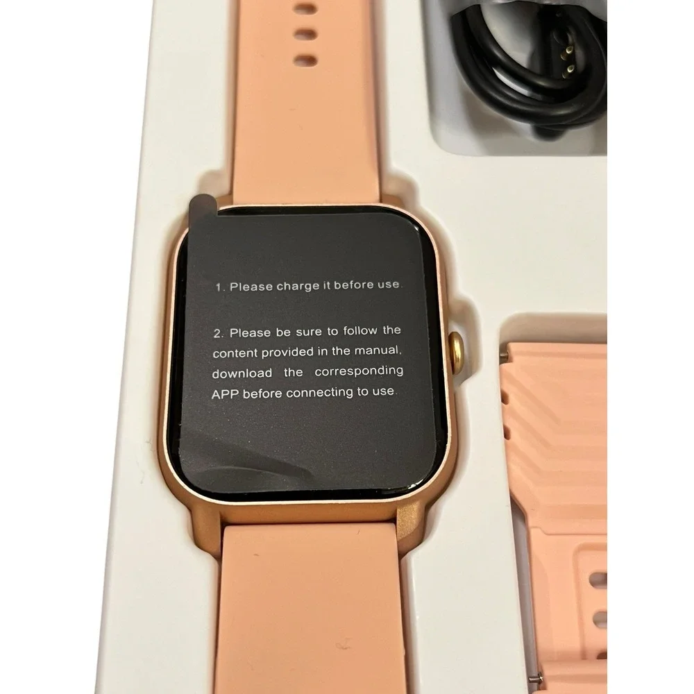 Ddidbi Smart Watch Your Fitness‎ Tracker Pink P66 Color Bracelet TFT-LCD Touch